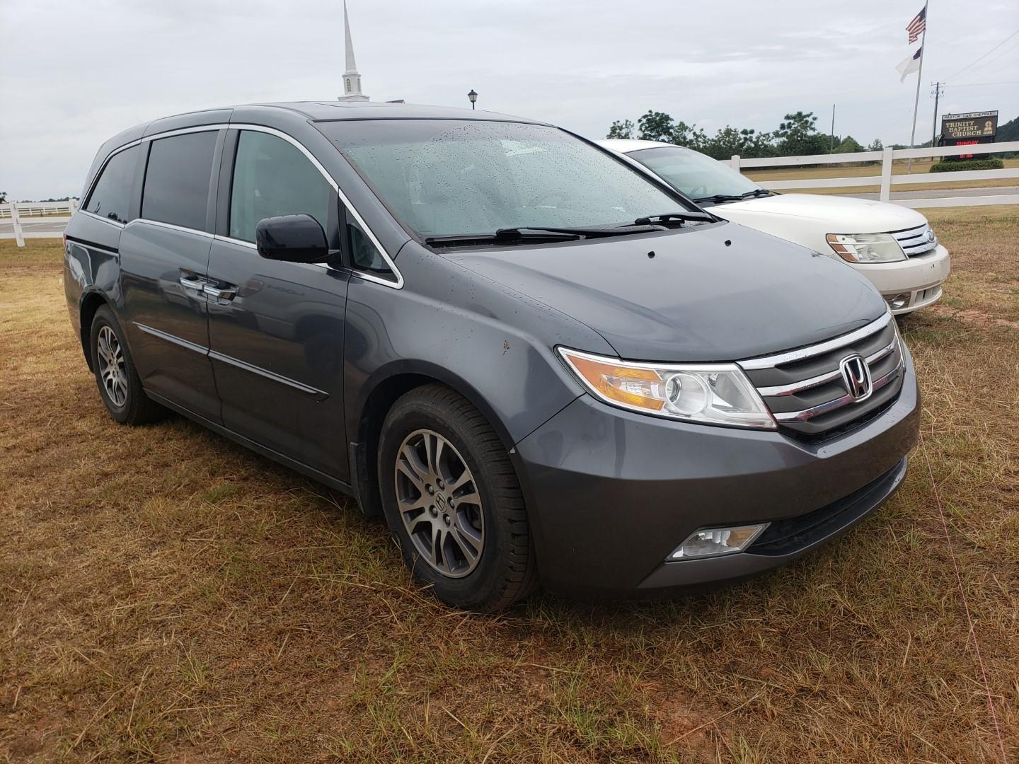 2011 Honda Odyssey, Grey, Showing 33,370 Miles, VIN - 5FNRL5H69BB020174