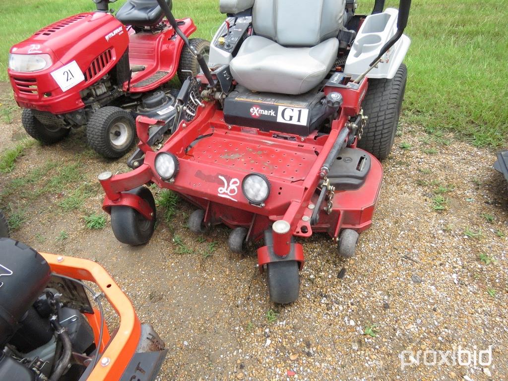 ExMark S-Series Zero-turn Mower, s/n 953149: Meter Shows 2644 hrs