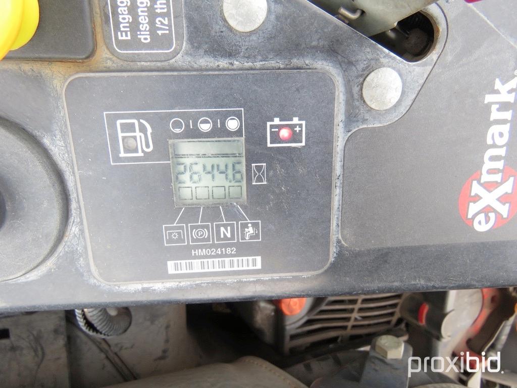 ExMark S-Series Zero-turn Mower, s/n 953149: Meter Shows 2644 hrs