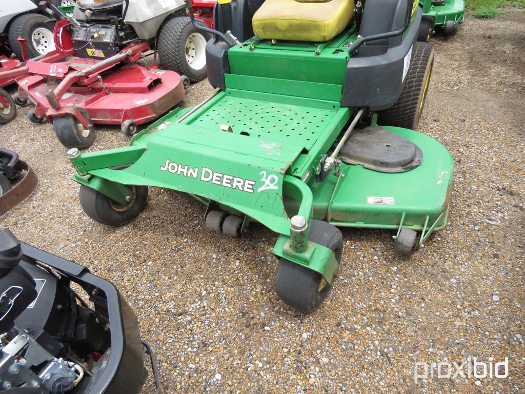 John Deere 997 Z Trak Mower, s/n TC997SC040971: 72" Deck, Canopy, Diesel En