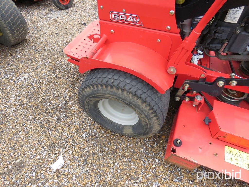 2015 Gravely ProStance 52 Stand-On Mower, s/n 994122041007: Meter Shows 614