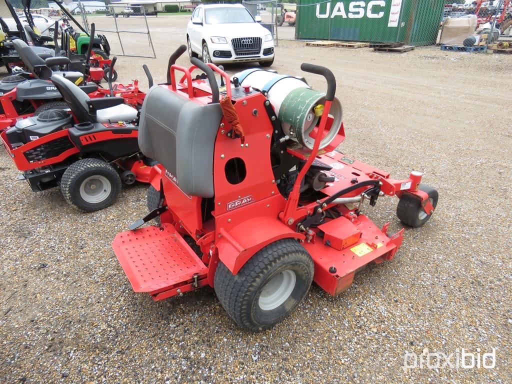 2015 Gravely ProStance 52 Stand-On Mower, s/n 994122041007: Meter Shows 614