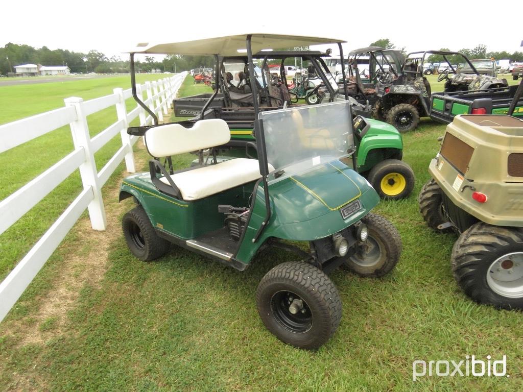 EZGo Electric Golf Cart, s/n 2618030 (No Title): 36-volt, Lifted, Charger