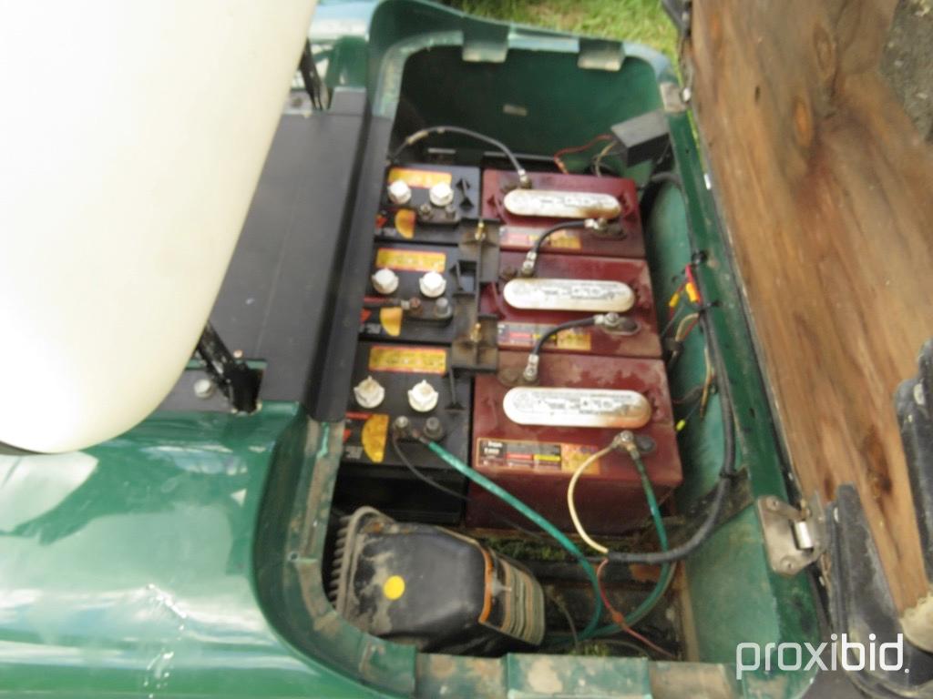 EZGo Electric Golf Cart, s/n 2618030 (No Title): 36-volt, Lifted, Charger