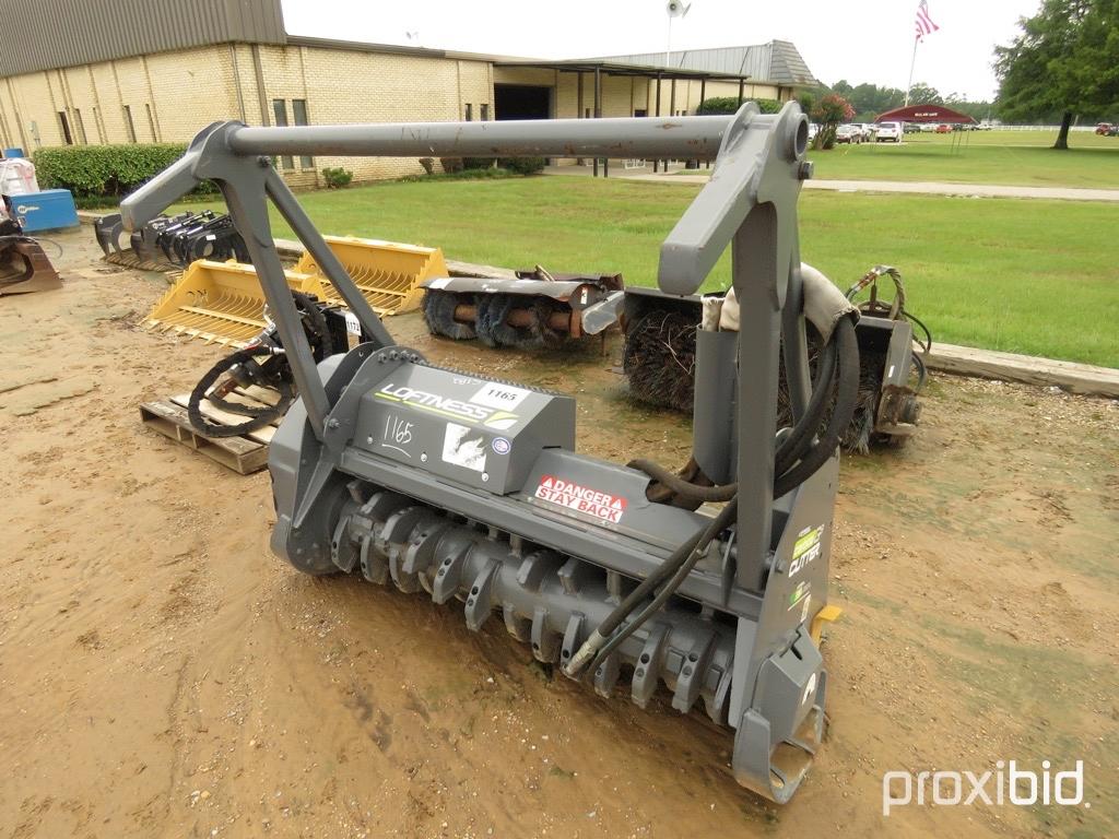 2012 Loftness G3 Carbide 72" Mulcher, s/n 42709: fits Skid Steer