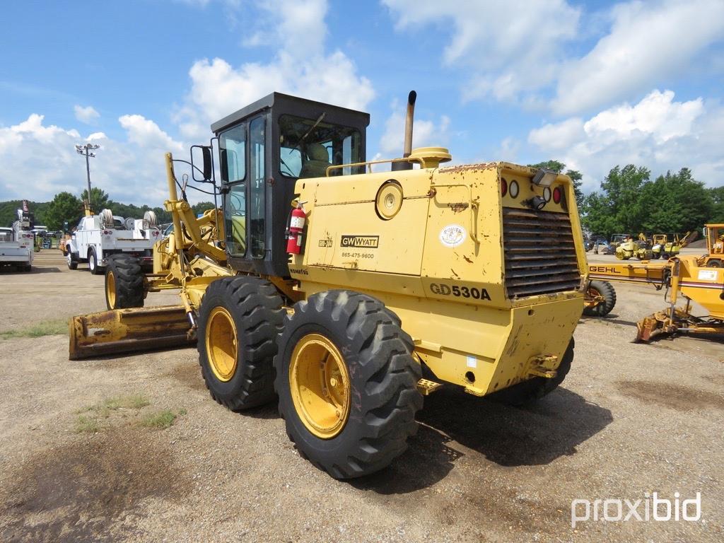 Komatsu GD530A-2CY Motor Grader, s/n 210004: Encl. Cab, Mid-mount Scarifier