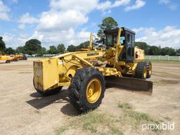 Komatsu GD530A-2CY Motor Grader, s/n 210004: Encl. Cab, Mid-mount Scarifier