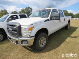 2011 Ford F350 4WD Truck, s/n 1FT8W3B60BEB36672: 4-door, Diesel, Auto, Odom