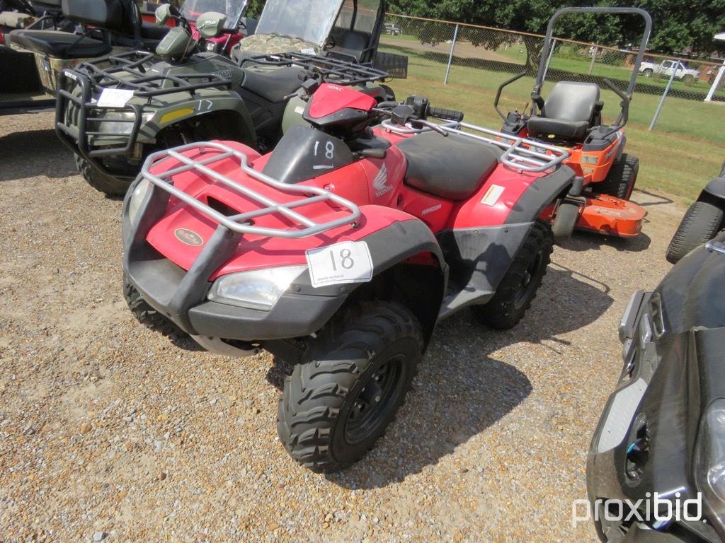 2003 Honda Rincon 650 4WD ATV, s/n 478TE28033A005599 (No Title - $50 Trauma