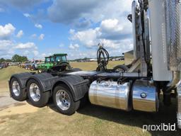 2016 Peterbilt 389 Truck Tractor, s/n 1XPXP4EX0GD306480: Tri-axle, Day Cab,