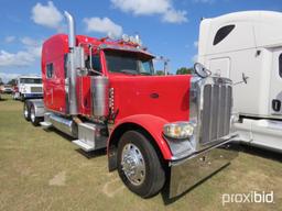 2009 Peterbilt 389 Truck Tractor, s/n 1XPXD49X69D779449: T/A, Cummins ISX 4