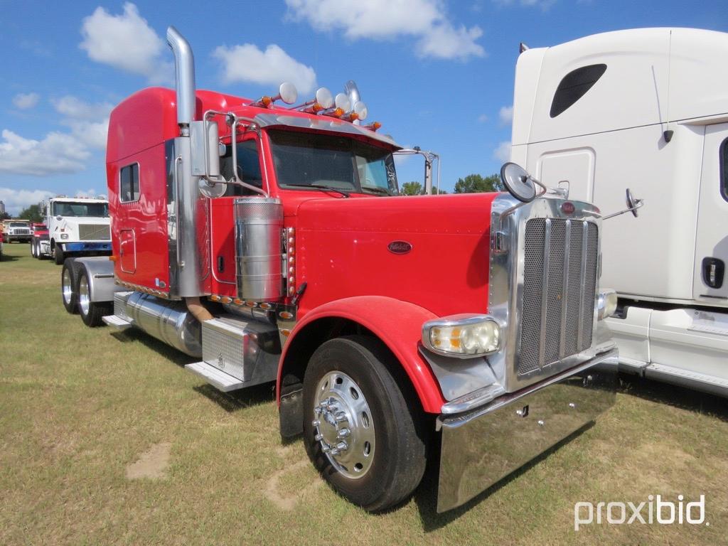 2009 Peterbilt 389 Truck Tractor, s/n 1XPXD49X69D779449: T/A, Cummins ISX 4