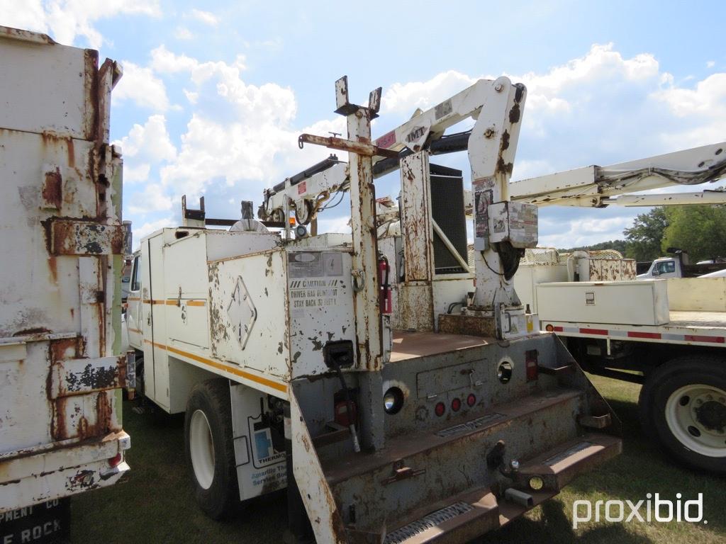 1998 International 4900 Boom Truck, s/n 1HTSDAAN5WH550577: DT466E, 4x2, 4-d