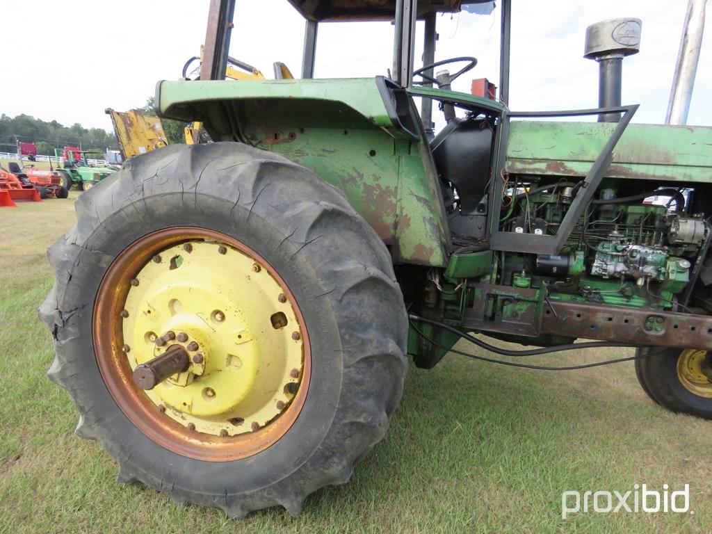 John Deere 4630 Tractor, s/n 4630H020984R: 2wd, 2 Rear Remotes, 4-post Cano