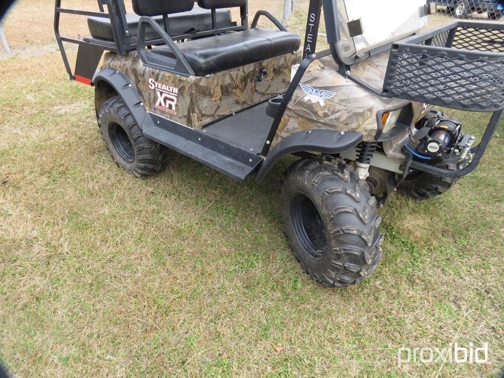 Stealth Patriot LSV 4WD Utility Cart, s/n SMEPA442X91100195 (No Title - $50