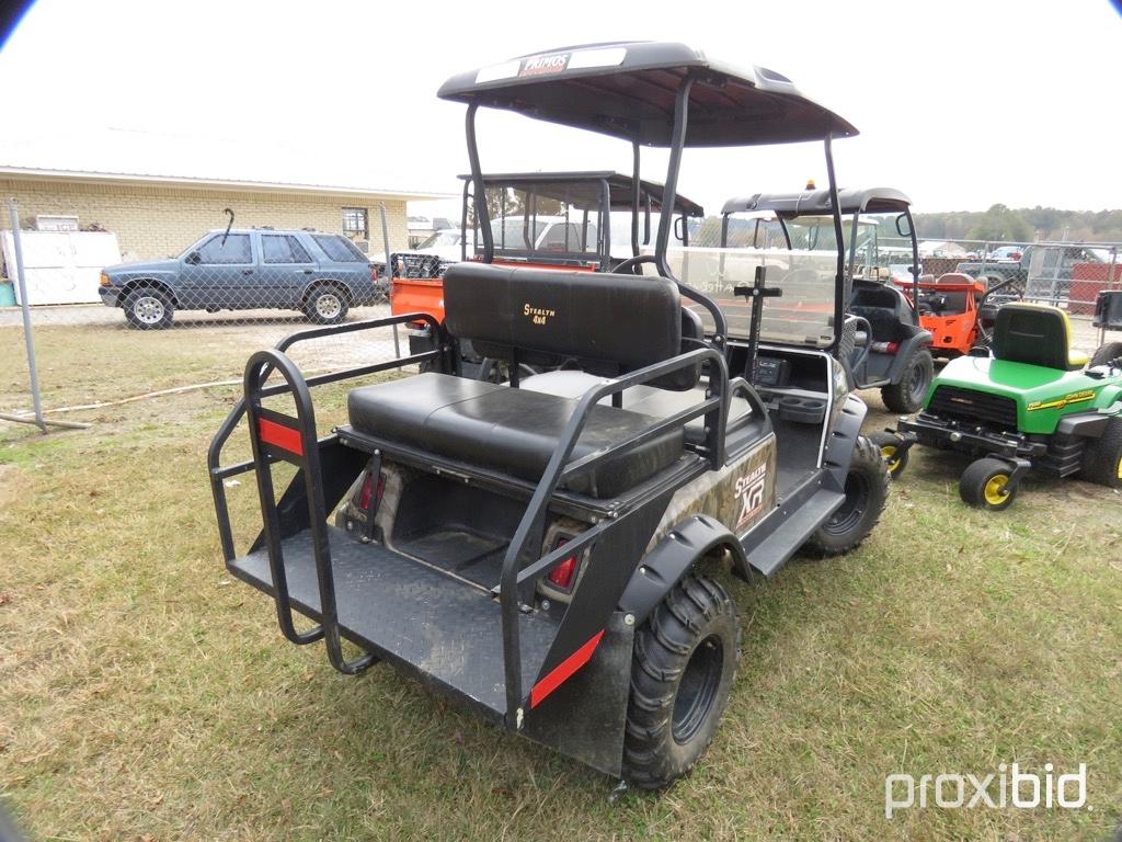 Stealth Patriot LSV 4WD Utility Cart, s/n SMEPA442X91100195 (No Title - $50