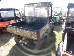 Kubota RTVX1120D 4WD Utility Vehicle, s/n 14406 (No Title - $50 Trauma Care