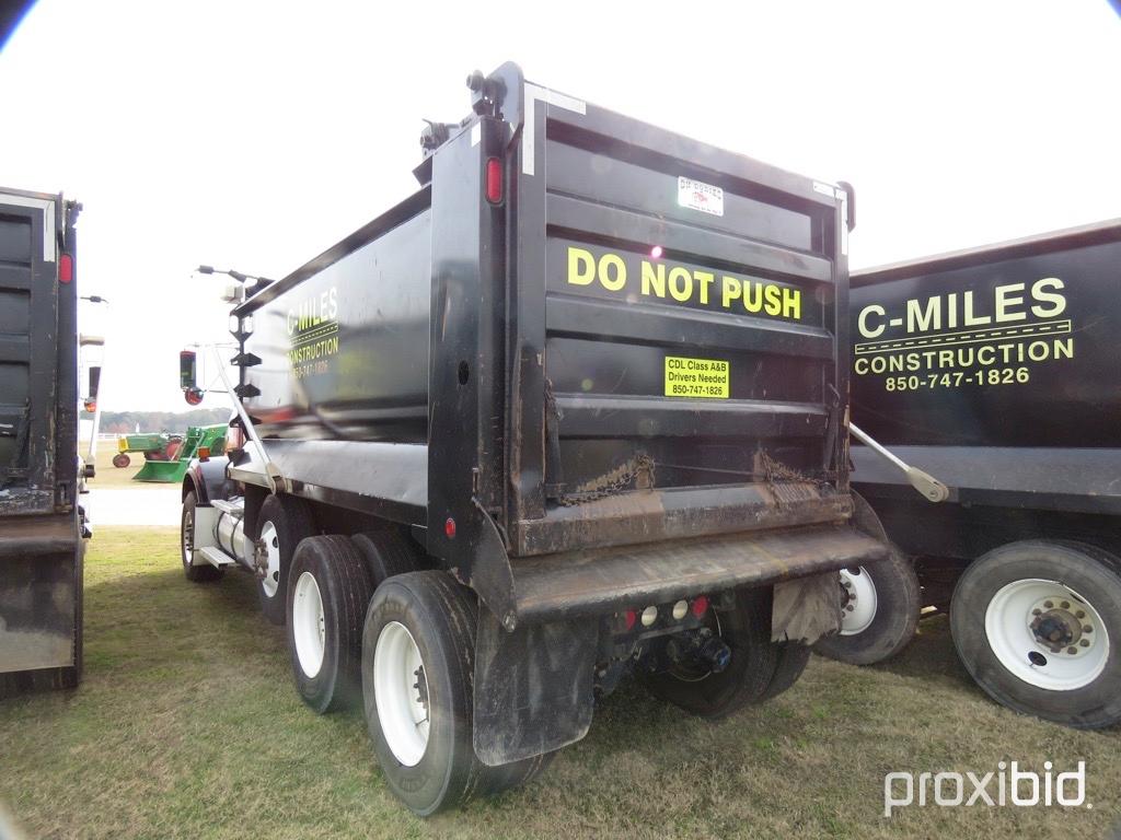 2016 Kenworth T800 Tri-axle Dump Truck, s/n 1NKDX4EXXGR120855: Cummins ISX