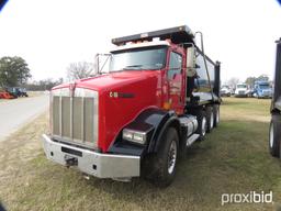 2015 Kenworth T800 Tri-axle Dump Truck, s/n 1NKDX4EX5FJ455969: Cummins ISX