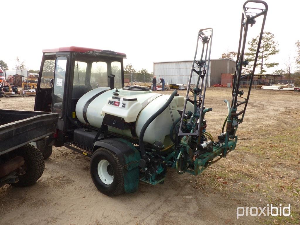 Toro MultiPro 5700D Sprayer, s/n 260000426: 3000-gal Tank, Sprayer w/ Foldi