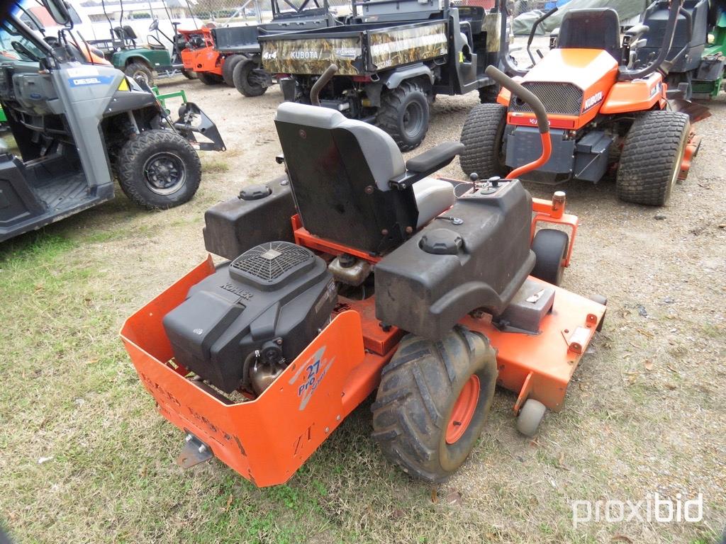 Bad Boy ZT60 Zero-turn Mower, s/n 3121620: 60" Cut, Kohler 27hp Eng., Meter