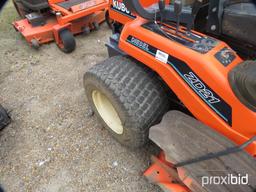 Kubota ZD21 Zero-turn Mower, s/n 42272: 60" Deck, Meter Shows 874 hrs