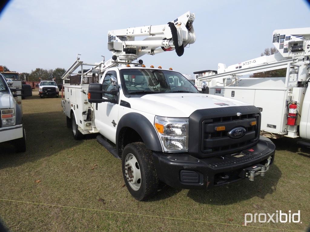 2012 Ford F550 4WD Bucket Truck, s/n 1FDUF5HT2CEB18503: 6.7L Powerstroke Di