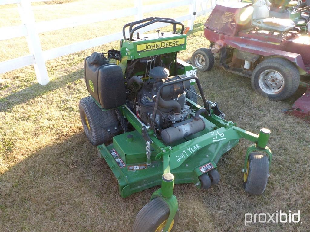 2017 John Deere 648R Stand-on Mower, s/n 1TC648RAAHT060046