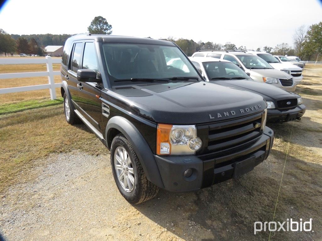 2008 Land Rover LR3 4WD SUV, s/n SALAE254X8A463615: 4-door, Auto, Leather,