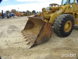 Cat 950B Rubber-tired Loader, s/n 22Z01117: C/A, GP Bkt., 23.5x25 Tires