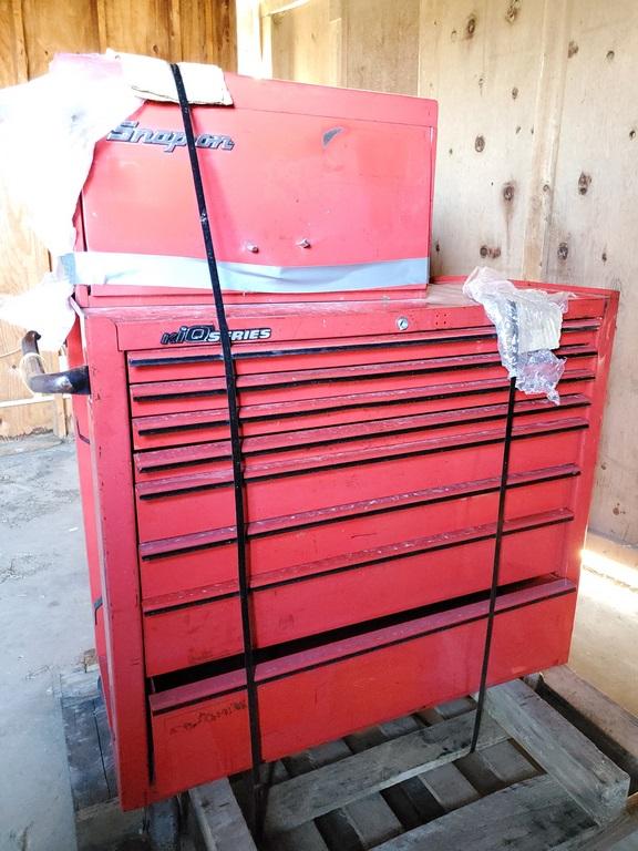 Snap-On Roll Around Tool Box w/ Small Snap-On Toolbox