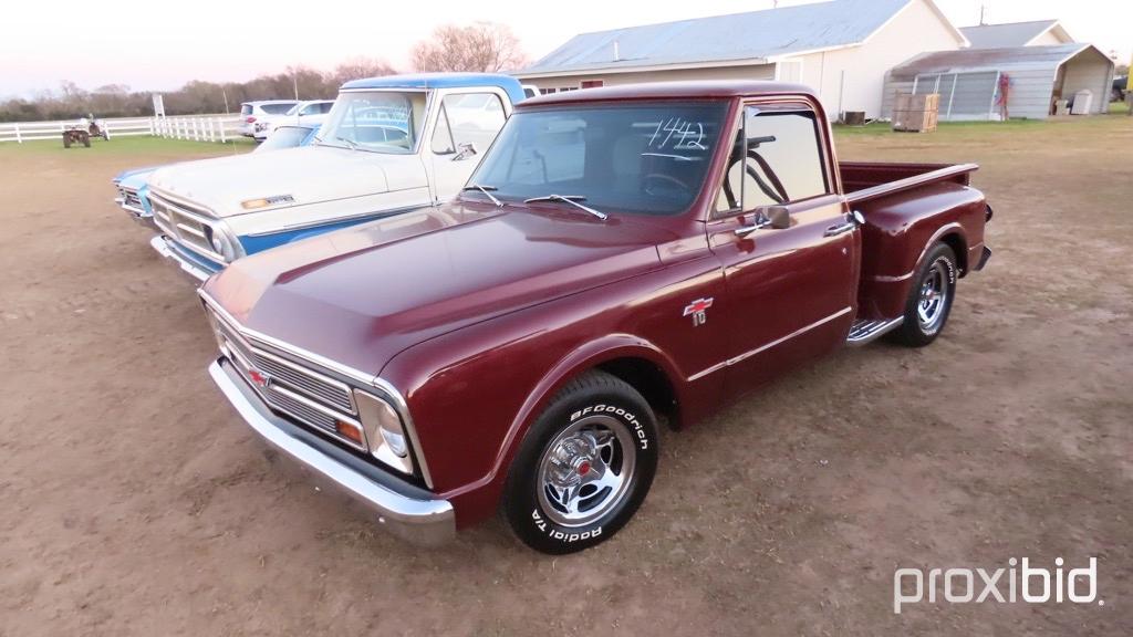 1968 Chevy C10 Stepside Pickup s/n CS147A144399