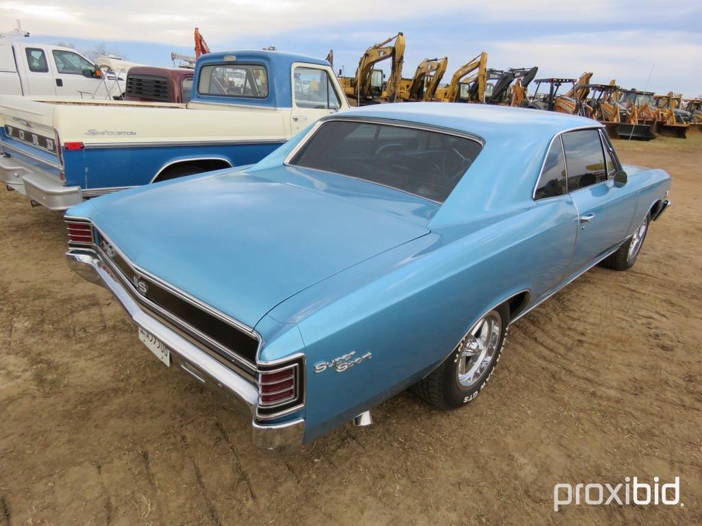 1967 Chevy Chevelle SS s/n 135177K119347: Fuel Injected Auto A/C