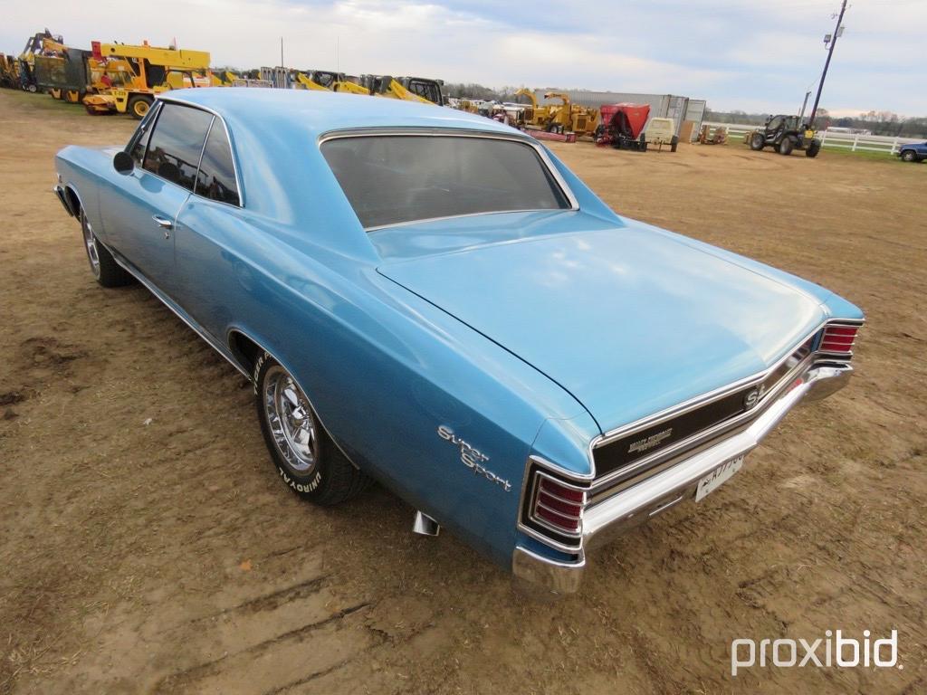 1967 Chevy Chevelle SS s/n 135177K119347: Fuel Injected Auto A/C