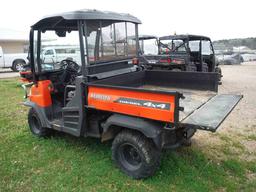 Kubota RTV900XTSA 4WD Utility Vehicle, s/n C4387 (No Title - $50 Trauma Car