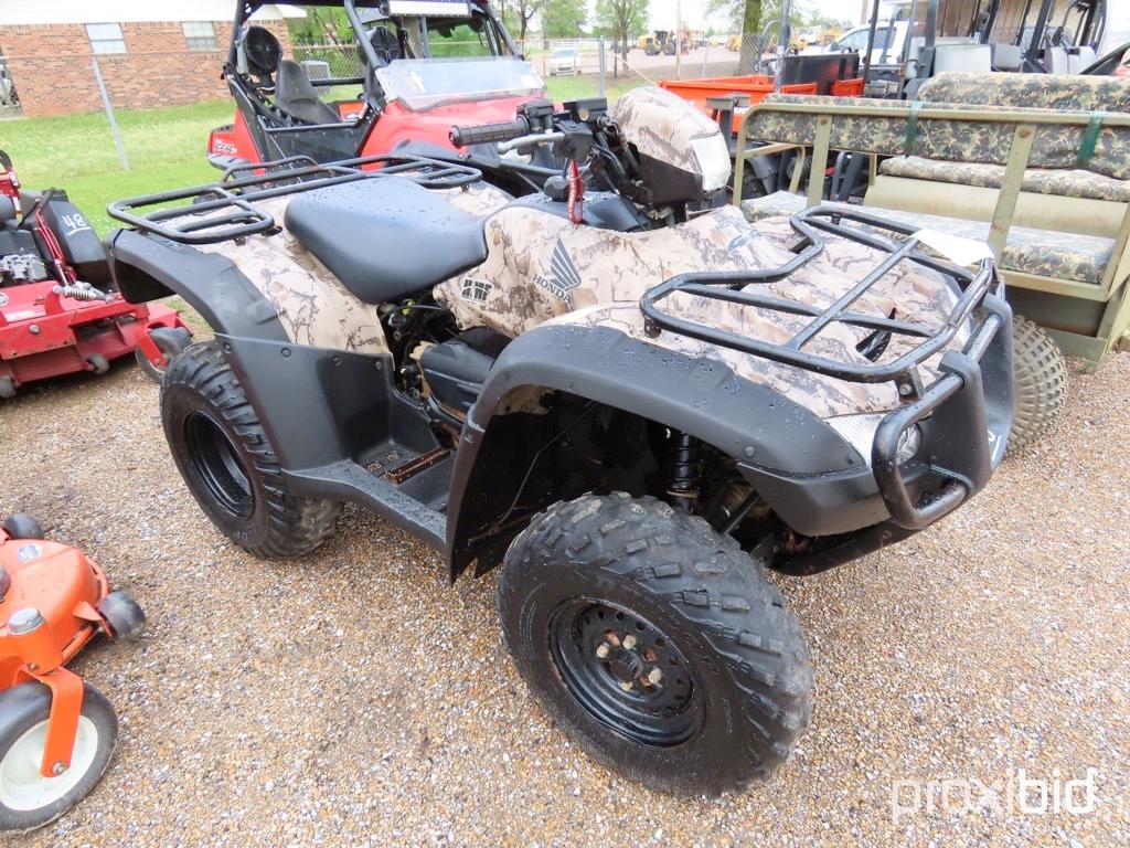 2007 Honda TRX500 Foreman 4WD ATV, s/n 1HFTE311474205417 (Has Title - $50 T