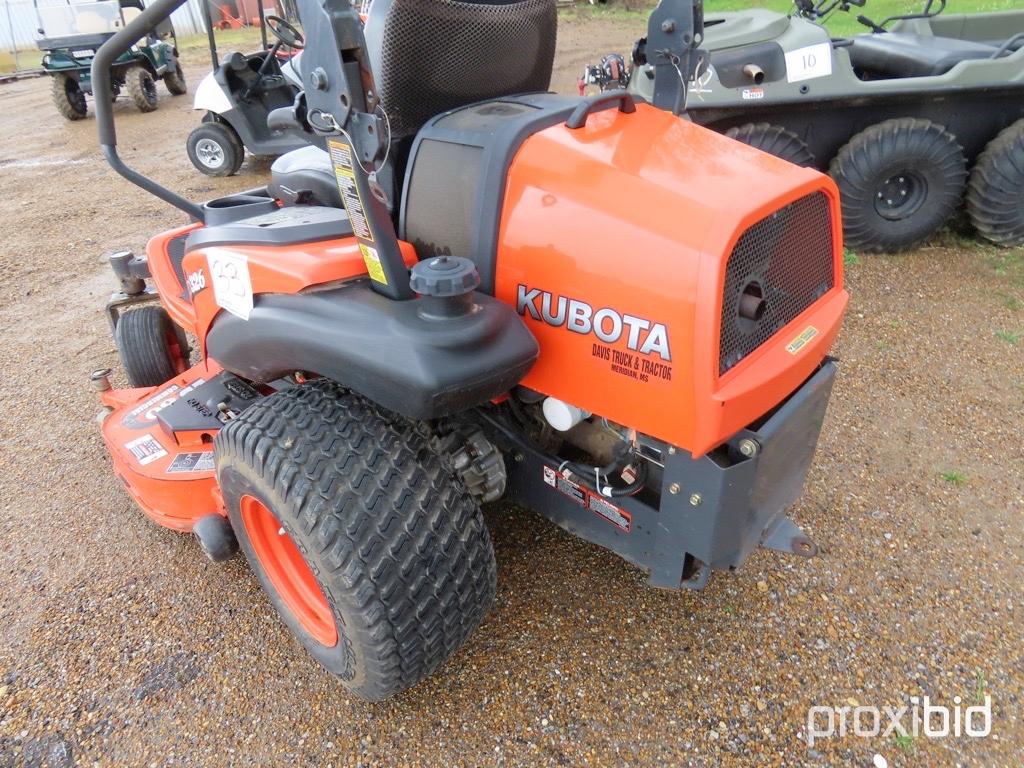 Kubota ZD326P Zero-turn Mower, s/n 15652: 60" Cut, Remaining Warranty, Mete