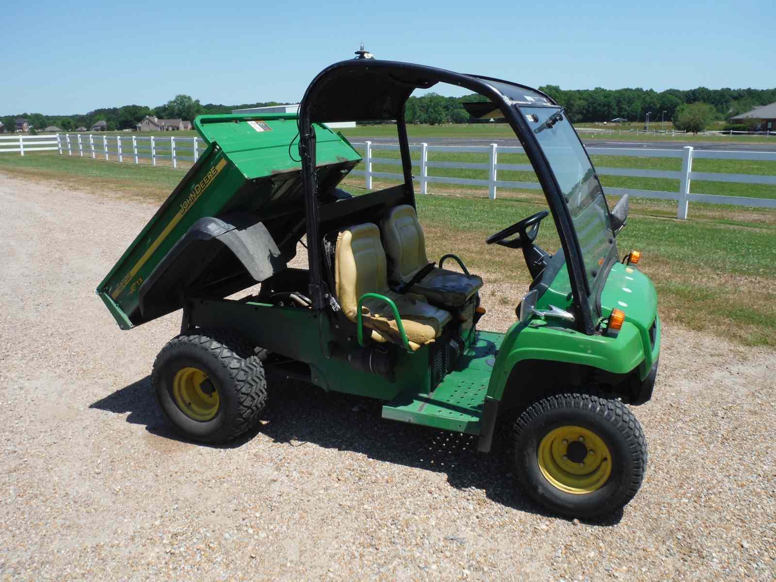 2006 John Deere TX Gator Utility Vehicle, s/n W04X2XD010536 (No Title): Kaw