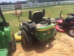 John Deere Z445 Mower, s/n C020217: 25hp, Meter Shows 316 hrs