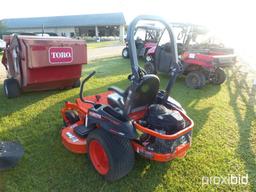 Kubota Z421KWT-60 Zero-turn Mower, s/n 22018: Meter Shows 85 hrs