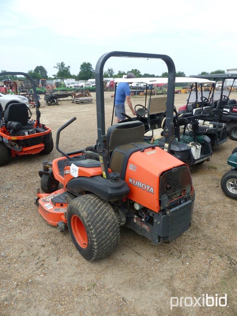 Kubota ZD331P Zero-turn Mower, s/n 12226: 60" Cut, Meter Shows 1099 hrs