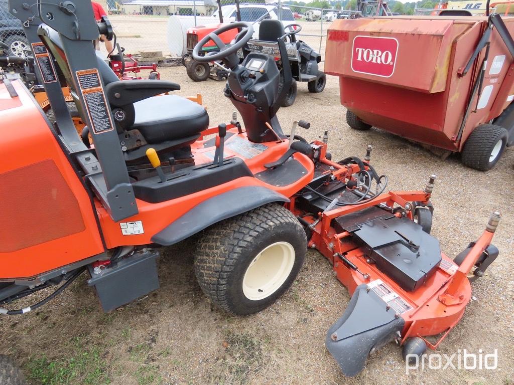 Kubota F3990 4WD Mower, s/n 20170: 100" Deck, Meter Shows 58 hrs