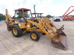 Case 480F Loader Backhoe, s/n JJG0004815: 2wd, Canopy, 3/4-yd Loader, 18" B