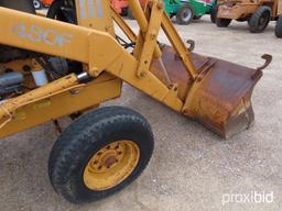 Case 480F Loader Backhoe, s/n JJG0004815: 2wd, Canopy, 3/4-yd Loader, 18" B