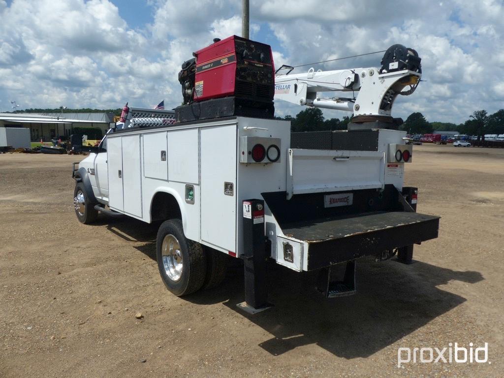 2013 Dodge 5500HD Mechanic Truck, s/n 3C7WRMBL6DG523056: Cummins Diesel, Au