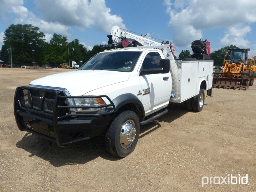 2013 Dodge 5500HD Mechanic Truck, s/n 3C7WRMBL6DG523056: Cummins Diesel, Au