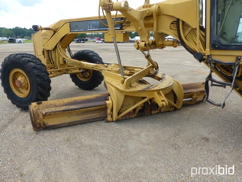 1998 Cat 143H VHP Motor Grader, s/n 1AL00547: Encl. Cab, Rear Scarifier, Me