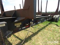 2004 Viking 40' Plantation 4-bolster Log Trailer, s/n 1V9PD422X4N062801: Mo