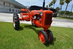Allis Chalmers "C" Tractor, s/n C72207: Tri Front End, 1949 Year Model