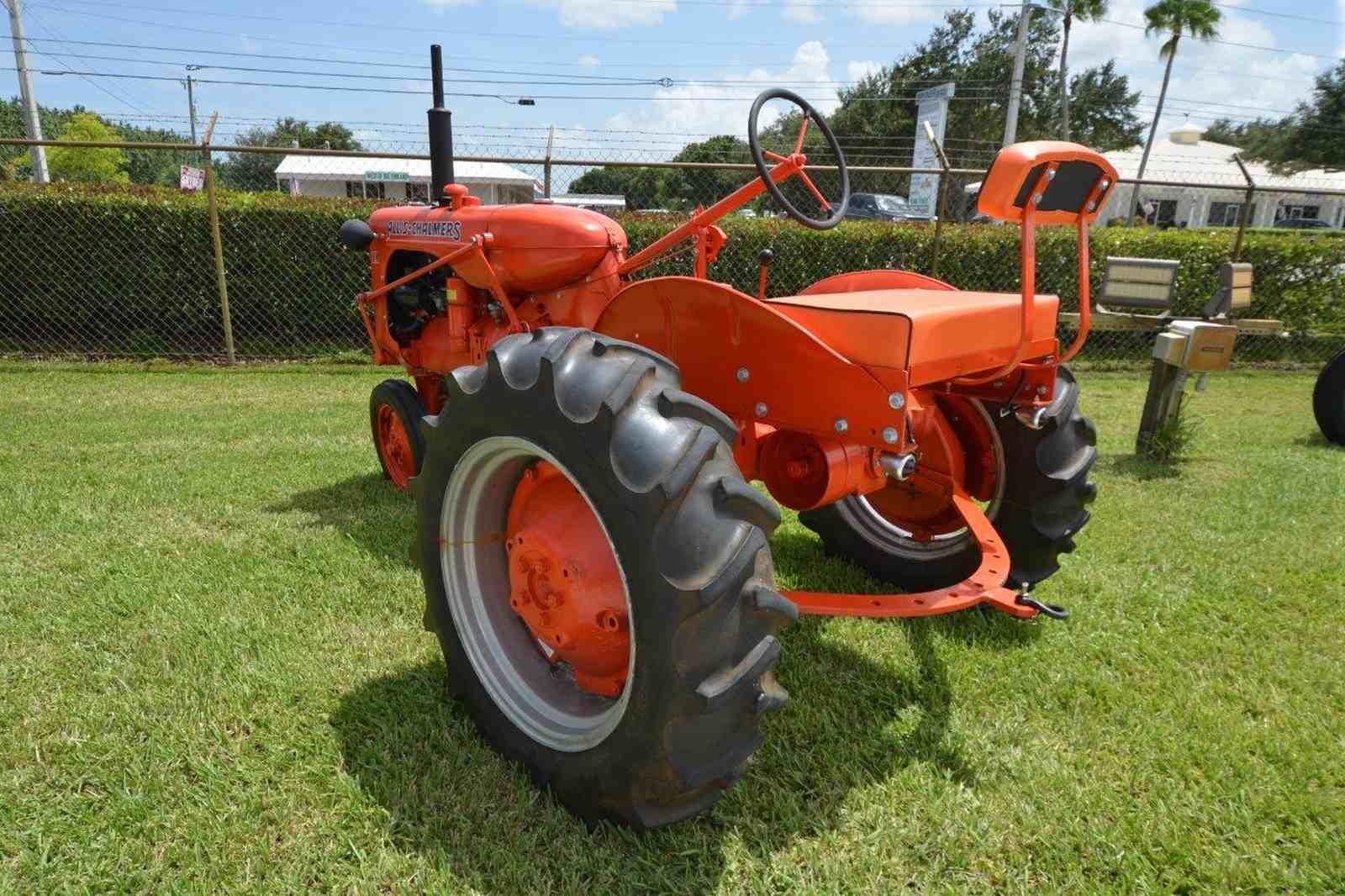Allis Chalmers "C" Tractor, s/n C72207: Tri Front End, 1949 Year Model
